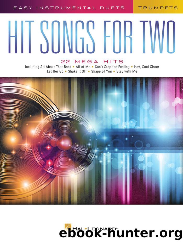 Hit Songs for Two Trumpets--Easy Instrumental Duets by Hal Leonard Corp