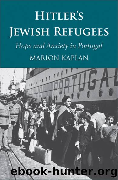 Hitler's Jewish Refugees by Marion Kaplan;