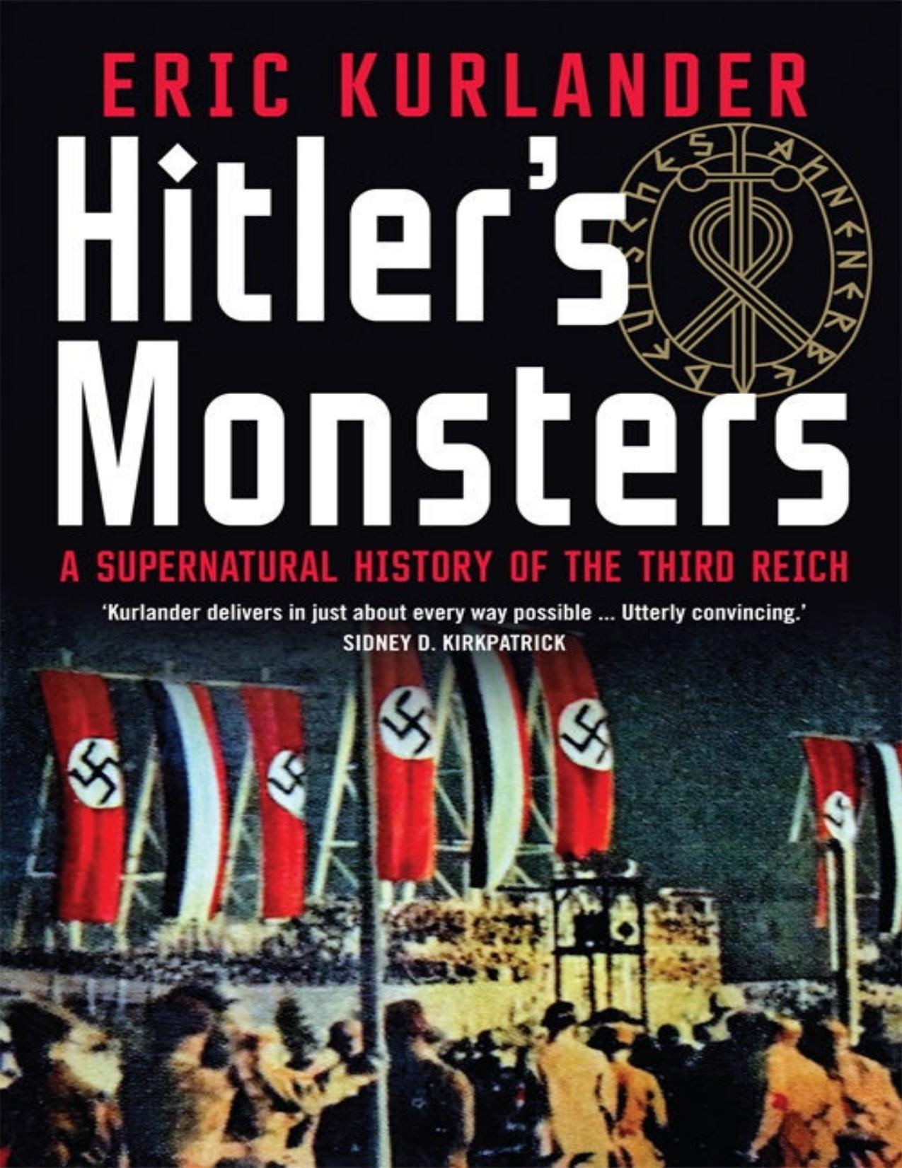 Hitler's Monsters by Eric Kurlander