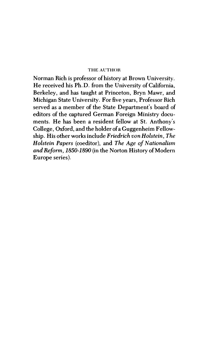 Hitler's War Aims: Ideology, the Nazi State, and the Course of Expansion by Norman Rich