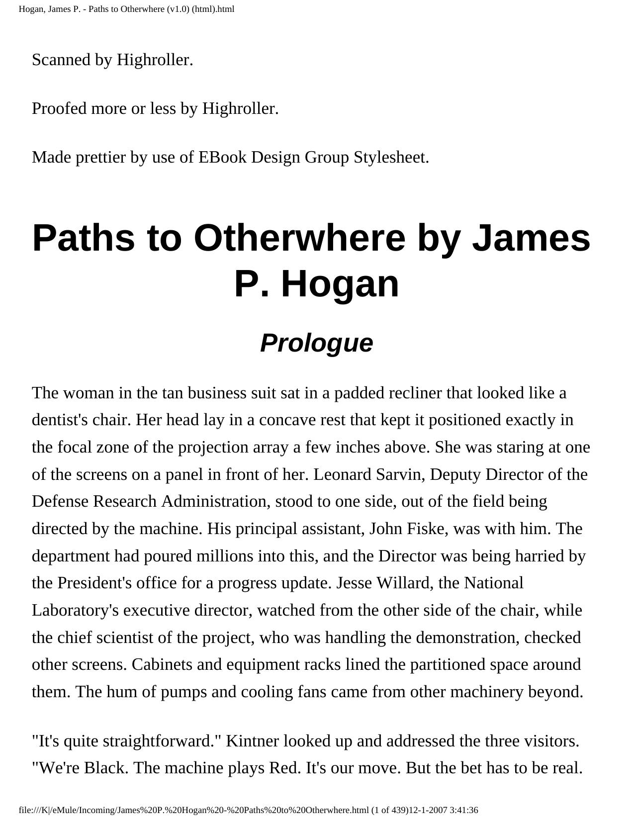 Hogan, James P. - Paths to Otherwhere (v1.0) (html).html by Unknown