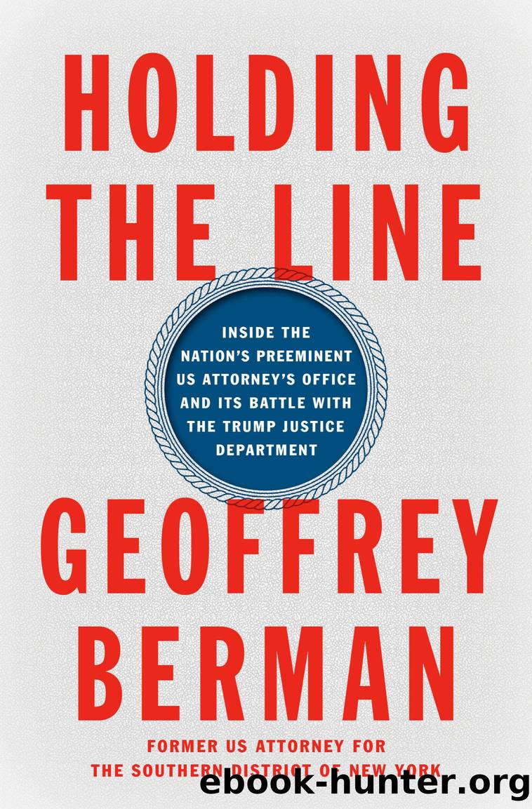 Holding the Line by Geoffrey Berman