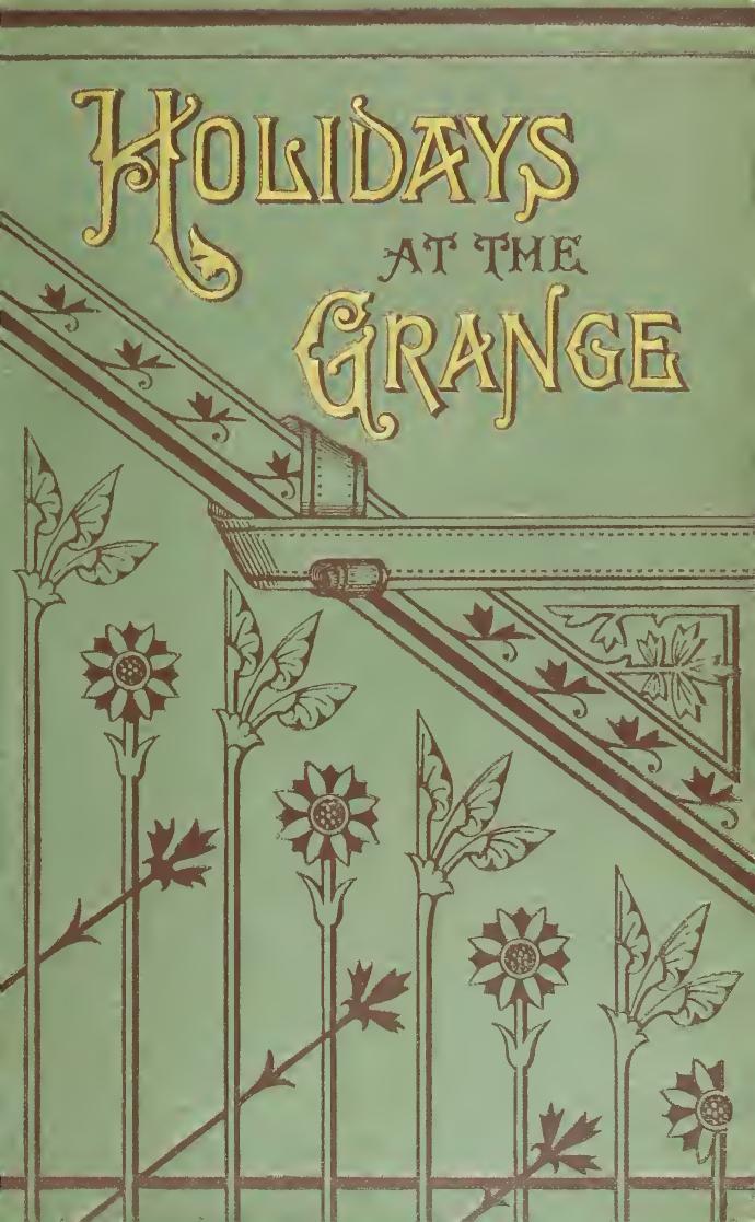 Holidays at the grange : or, A week's delight : games and stories for parlor and fireside by Higgins Emily Mayer