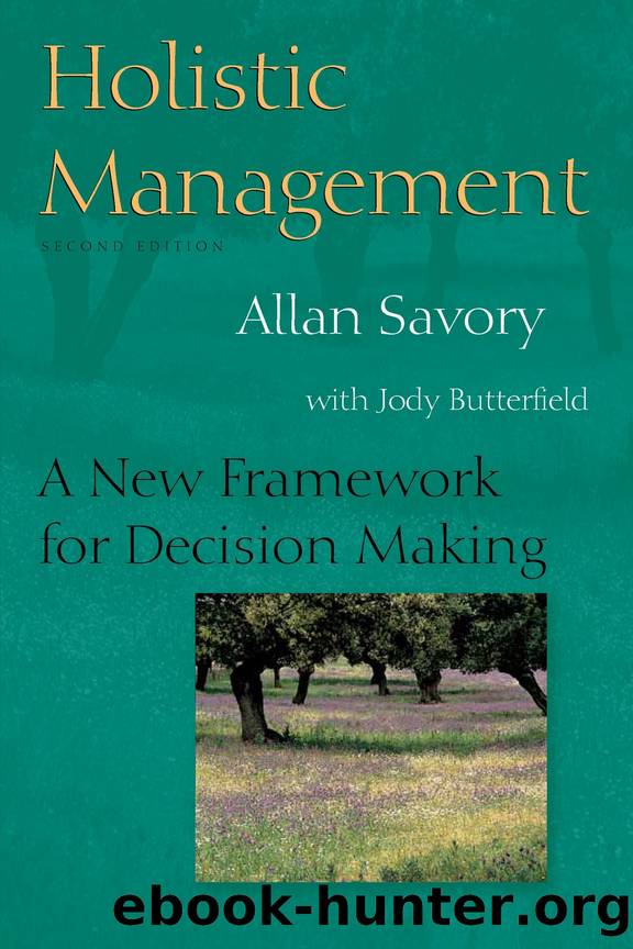 Holistic Management by Allan Savory & Jody Butterfield