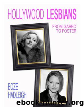 Hollywood Lesbians by Boze Hadleigh