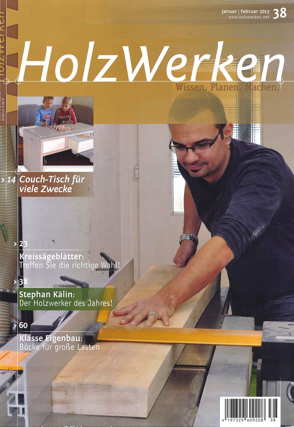 HolzWerken Magazine #38 (Jan-Feb 2013) by Unknow