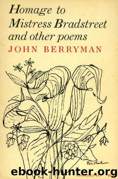 Homage to Mistress Bradstreet by John Berryman