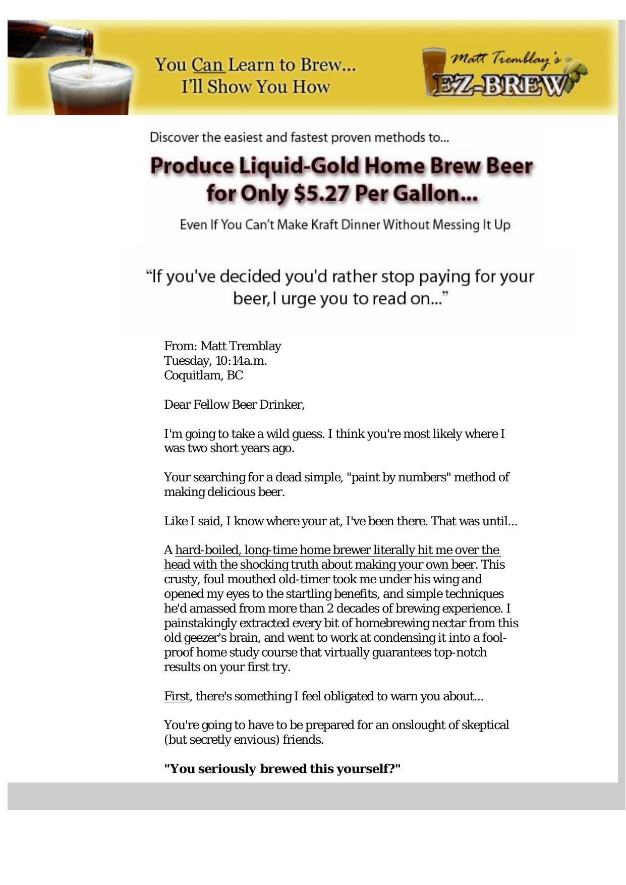 Home Brewing Success Bundle. by Best of Kuszter's Collection
