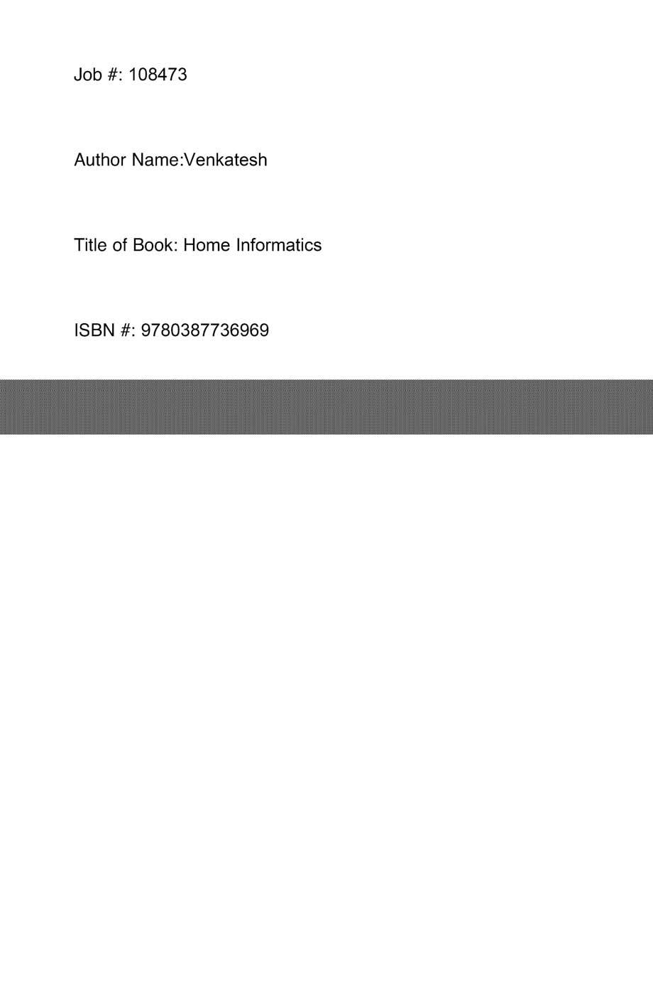 Home Informatics and Telematics: ICT for The Next Billion: Proceedings of IFIP TC 9, WG 9.3 HOIT 2007 Conference, August 22â25, 2007, Chennai, India by Alladi Venkatesh Timothy Gonsalves Andrew Monk Kathy Buckner (auth.)
