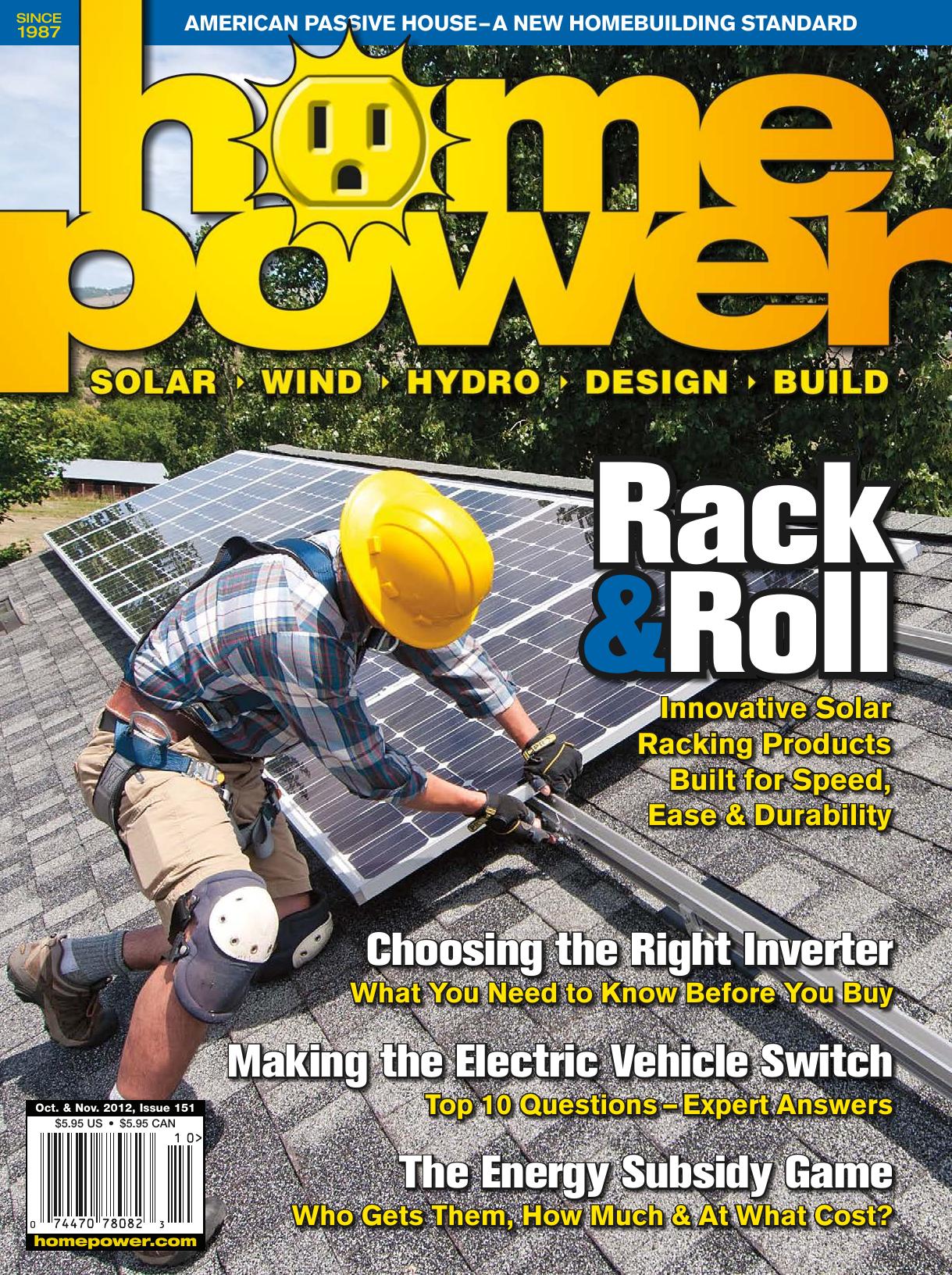 Home Power Issue 151, October-November 2012 by Djack