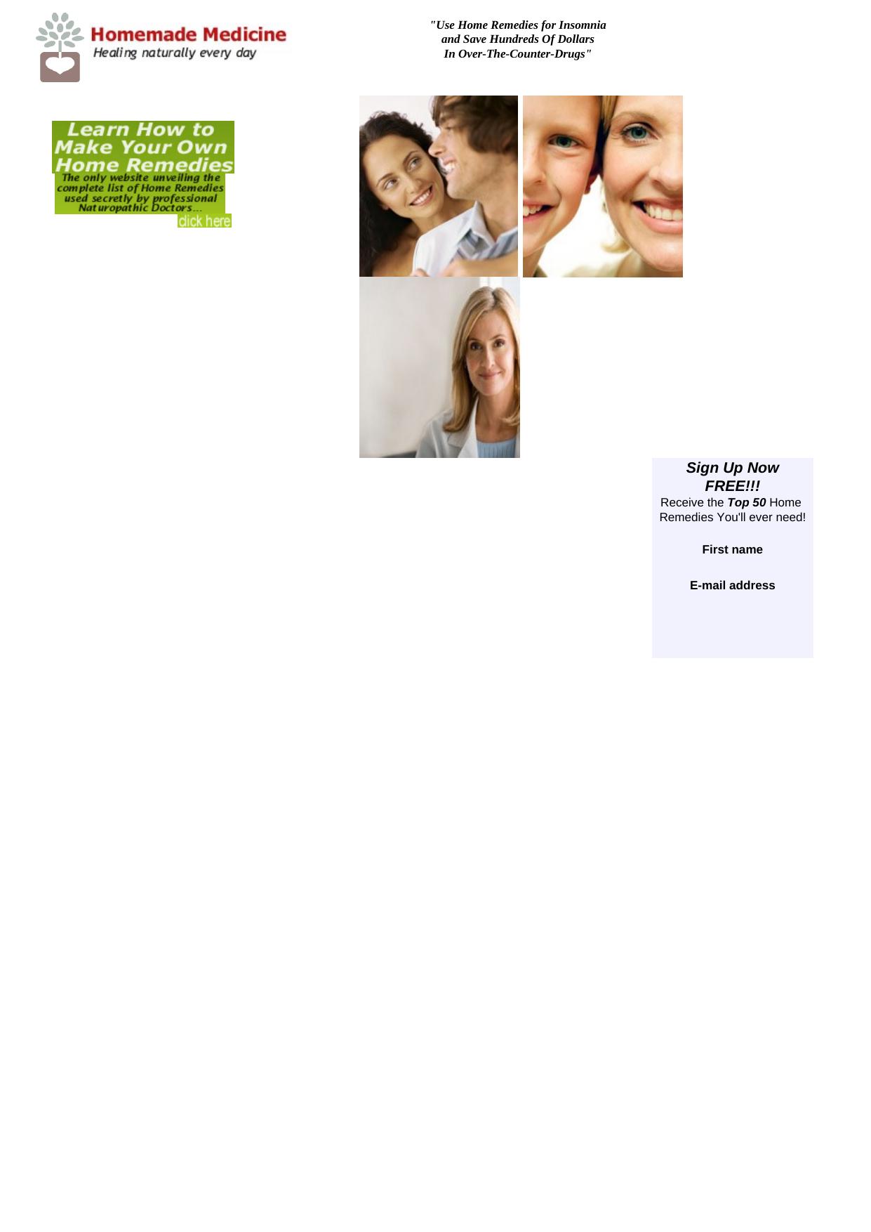 Home Remedies For Insomnia. by Best of Kuszter's Collection