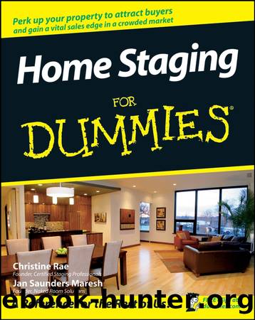 Home Staging For Dummies by Christine Rae & Jan Saunders Maresh