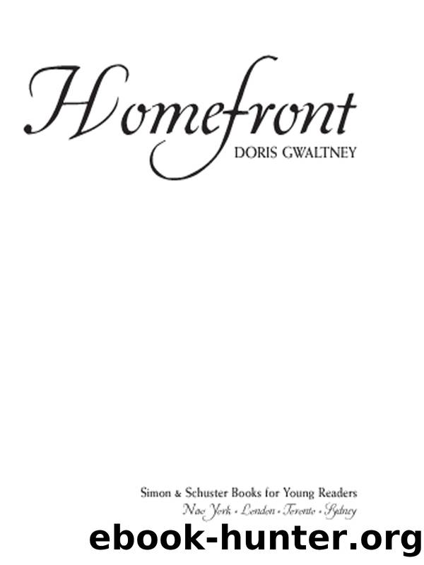Homefront by Doris Gwaltney