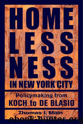 Homelessness in New York City by Main Thomas J.;