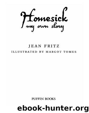 Homesick by Jean Fritz