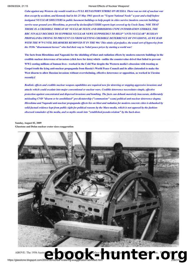 Honest Effects of Nuclear Weapons! by Unknown