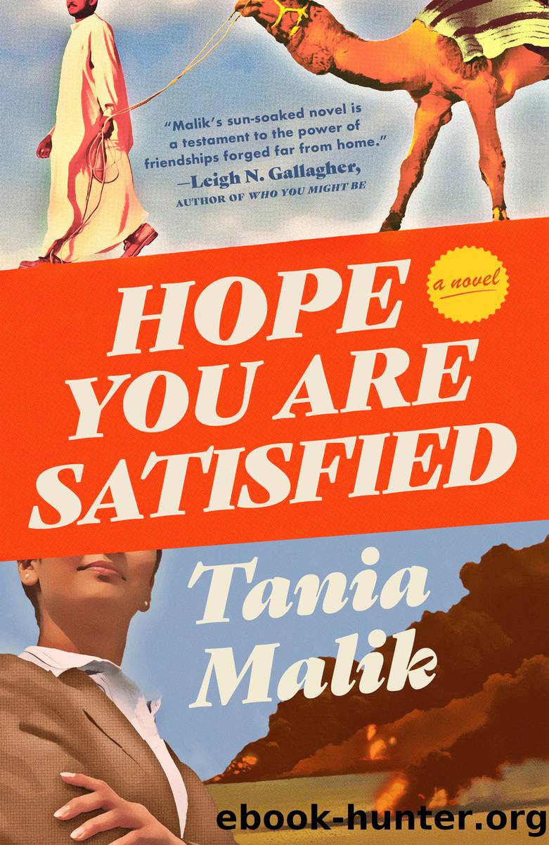 Hope You Are Satisfied by Tania Malik