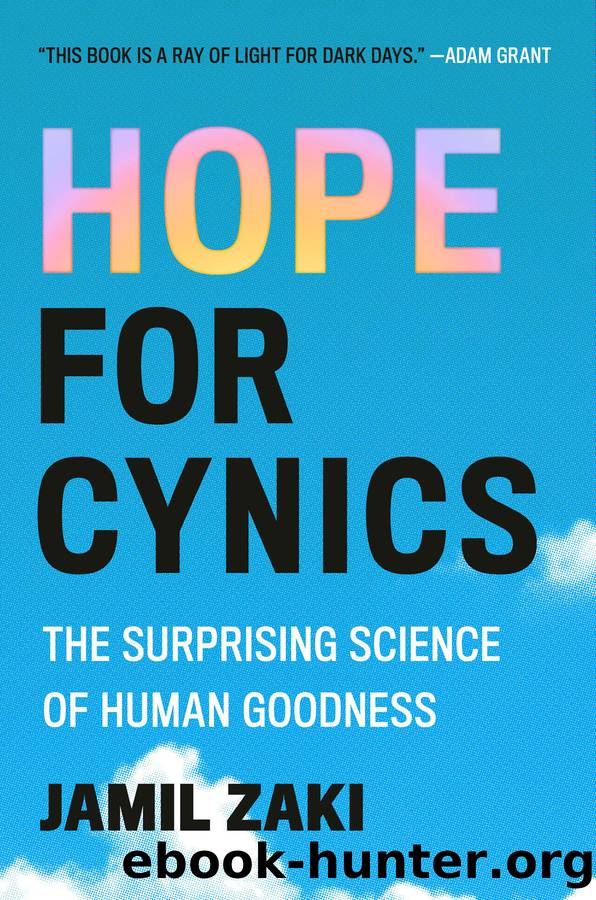 Hope for Cynics by Jamil Zaki