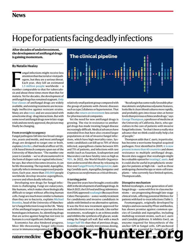 Hope for patients facing deadly infections by Natalie Healey