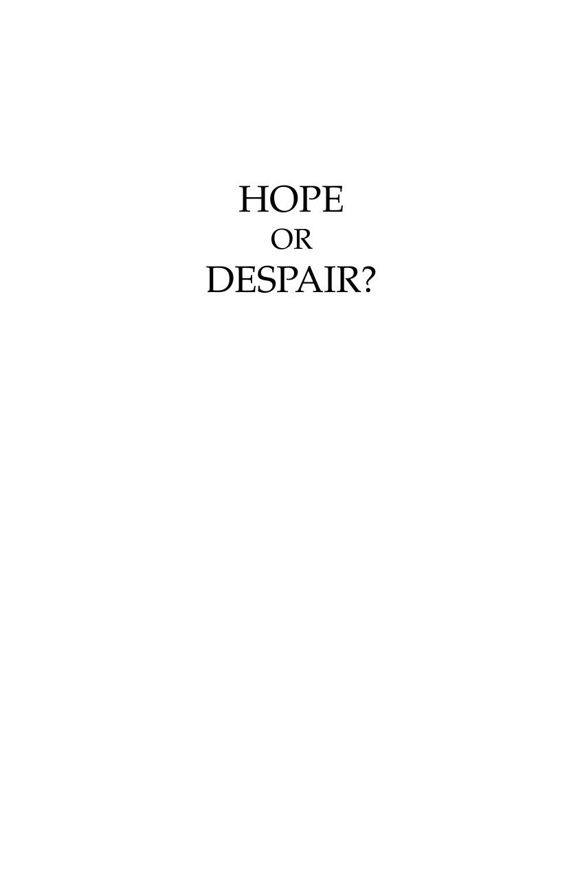 Hope or Despair?: Learning in Pakistan's Primary Schools by Donald P. Warwick Fernando Reimers