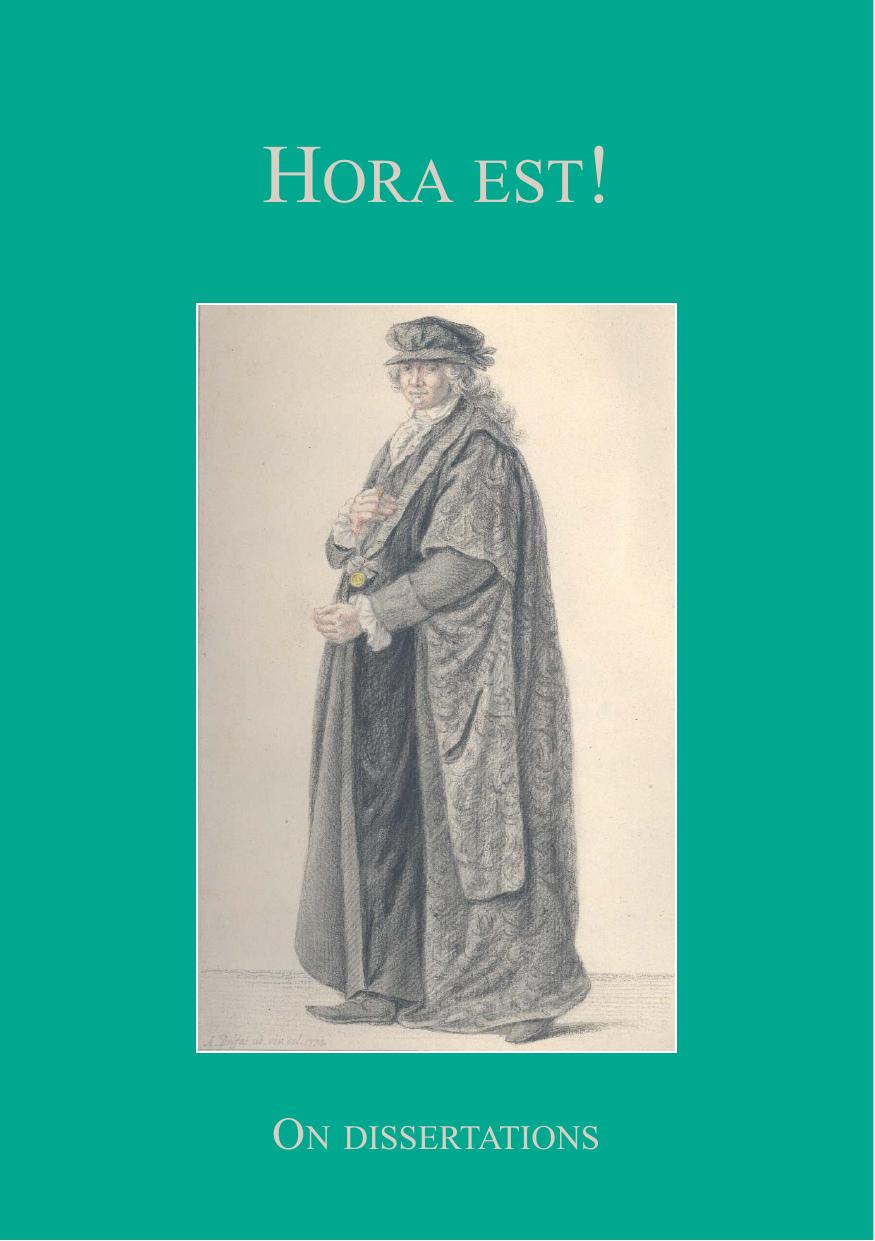 Hora est! on dissertations by Breimer D.D.; Janssen A.A.M.; Damen J.C.M