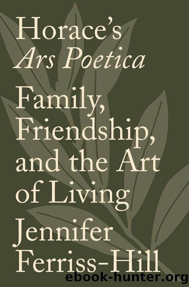 Horace's Ars Poetica by Ferriss-Hill Jennifer;