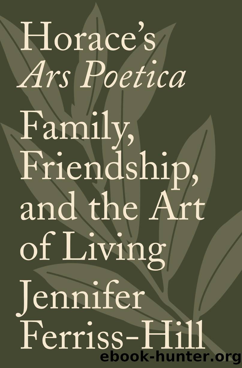 Horace's Ars Poetica by Jennifer Ferriss-Hill;