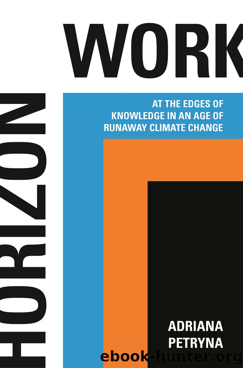 Horizon Work by Adriana Petryna;