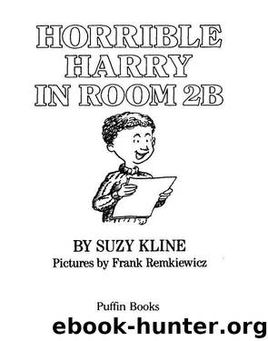 Horrible Harry in Room 2B by Suzy Kline