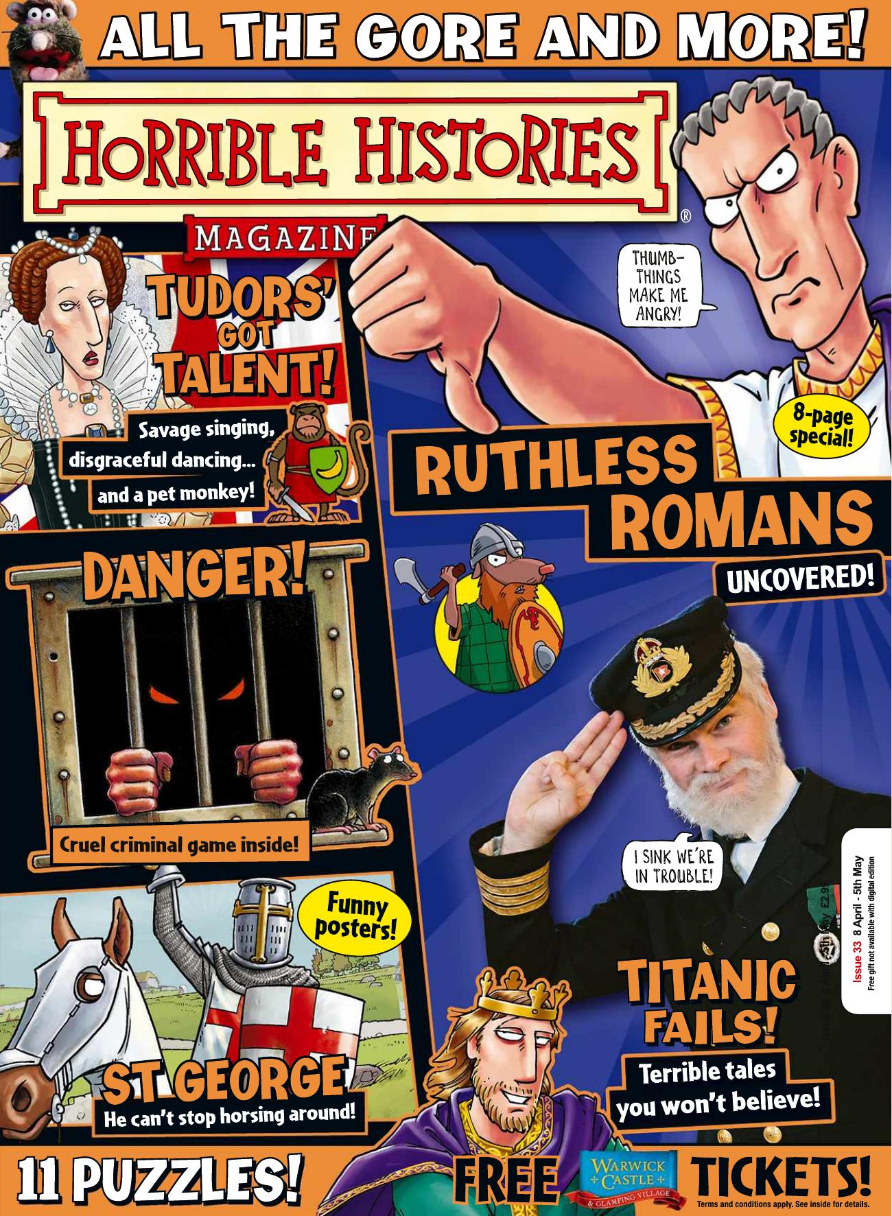 Horrible Histories - Issue 58 - 26 July - 5 September 2017 by Unknow