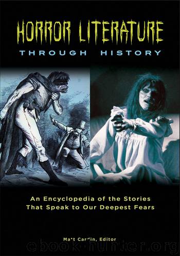 Horror Literature through History by Matt Cardin