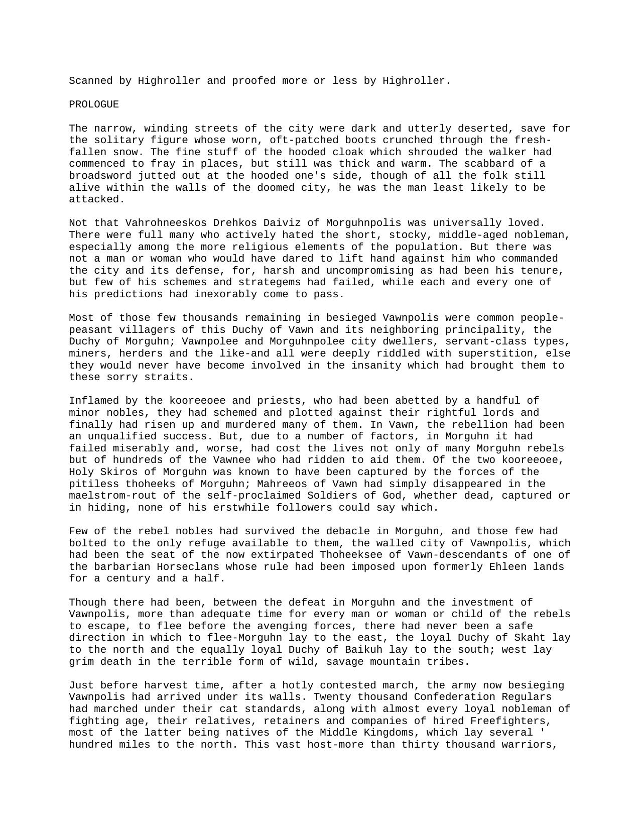 Horseclans 05 The Savage Mountains by Robert Adams