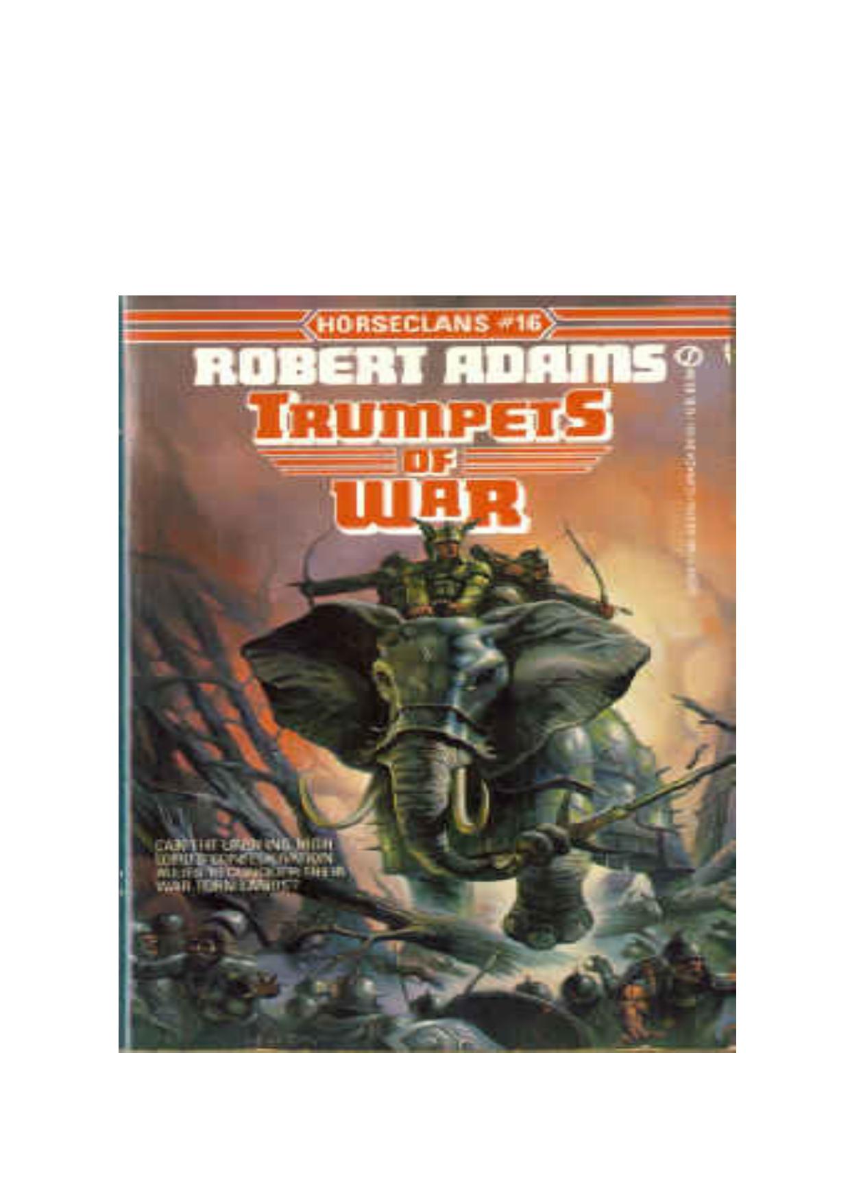 Horseclans 16 Trumpets of War by Robert Adams