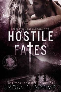 Hostile Fates: A Dark, MC Romance (Steel Stallions MC Book 2) by India R. Adams