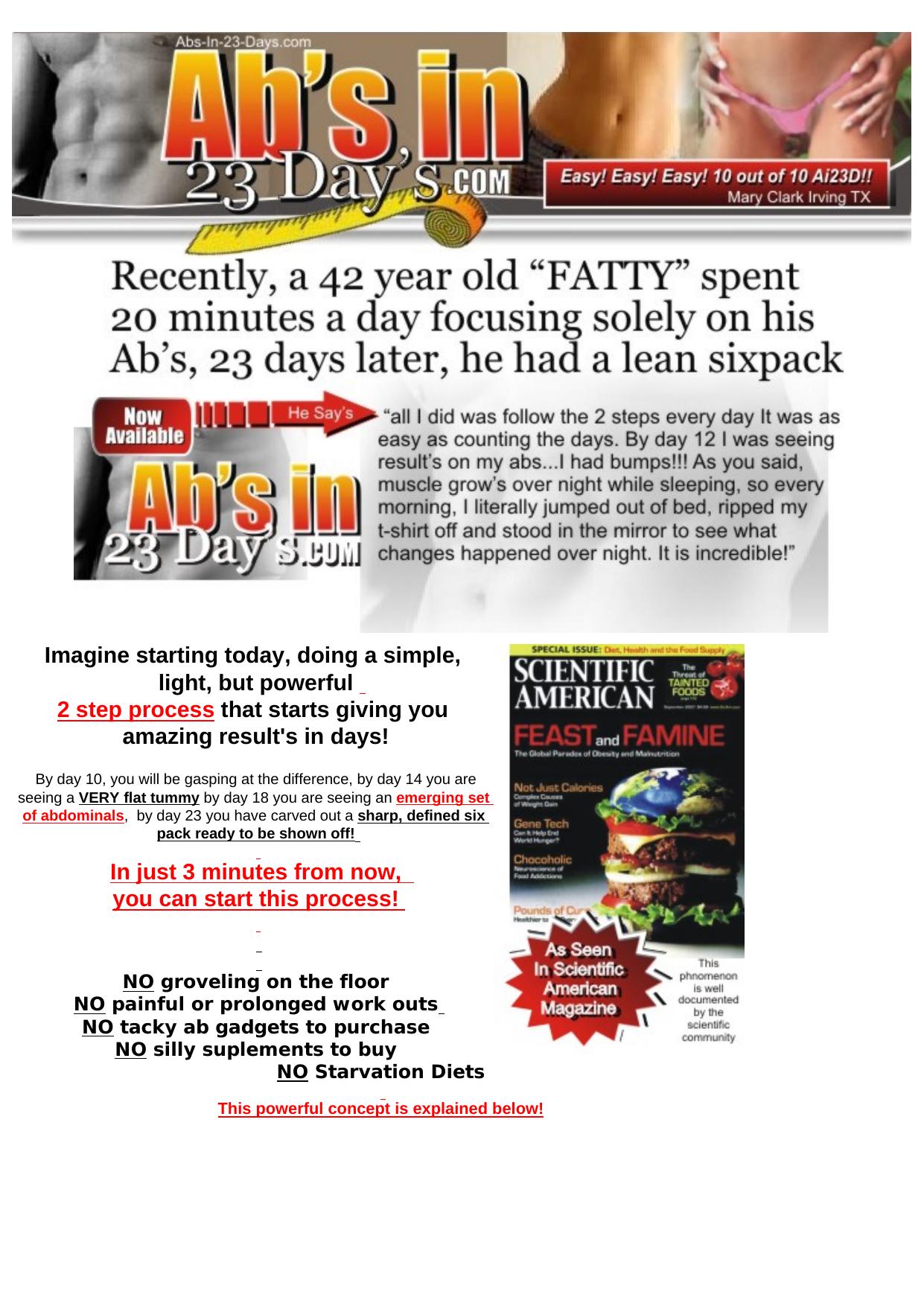 Hot New Abs In 23 Days! by Best of Kuszter's Collection