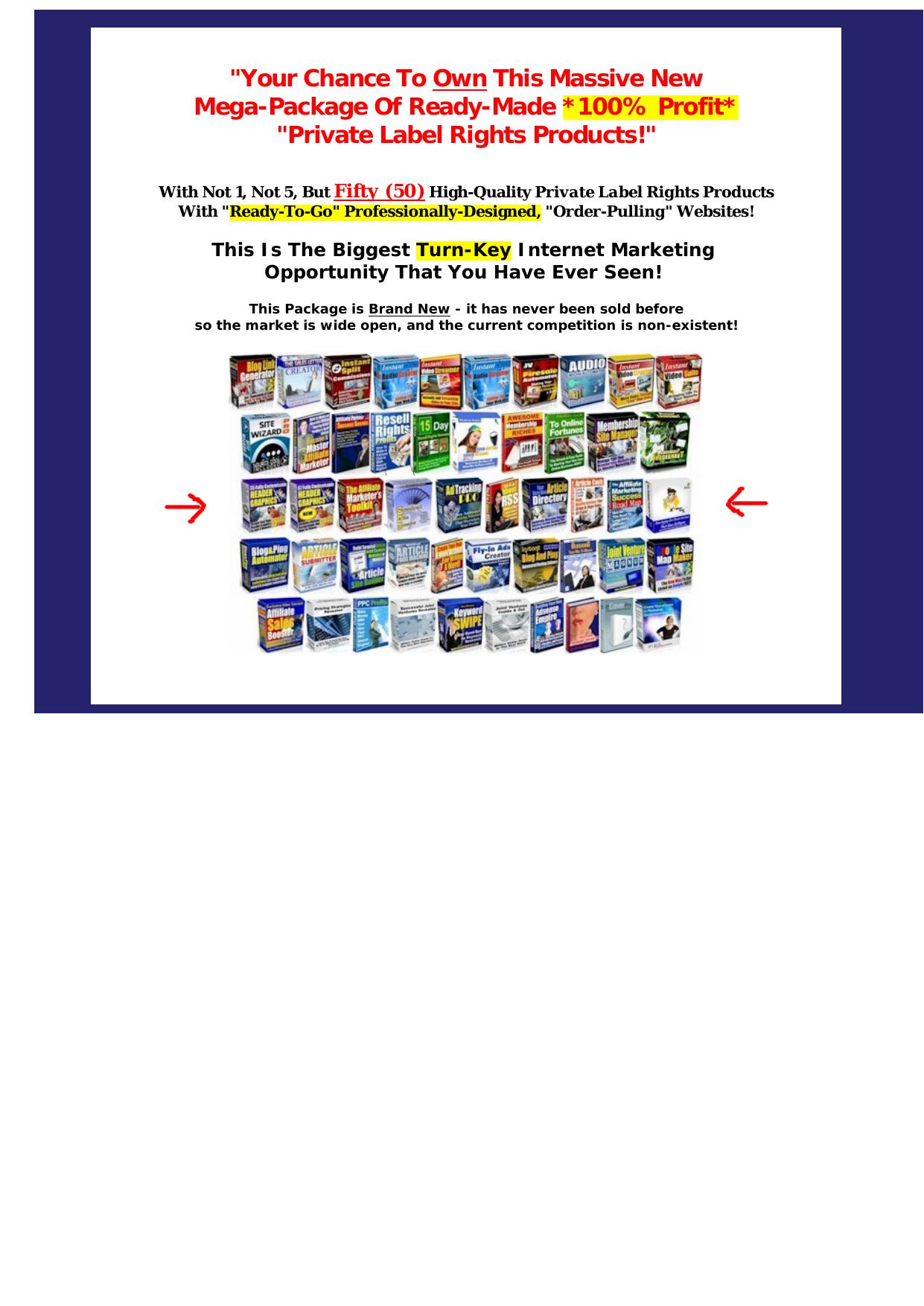 Hot Plr --- Plr Private Label Rights Master Resell - Resale Rights. by Best of Kuszter's Collection