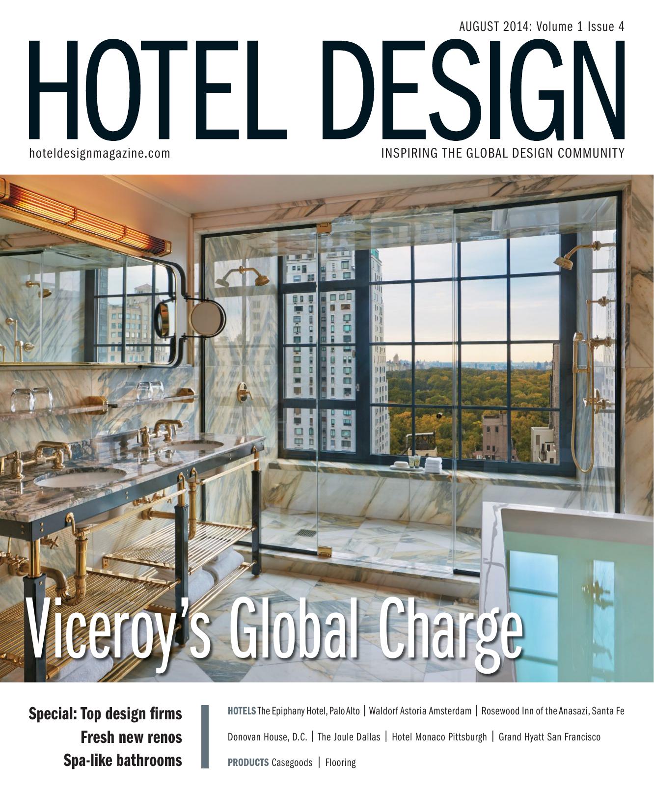 Hotel Design Magazine - August 2014 by Unknow