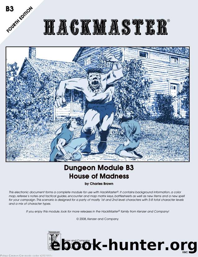 House of Madness by Charles Brown