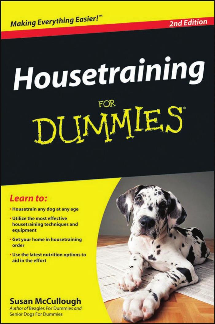 Housetraining For Dummies, 2nd Edition by Unknow