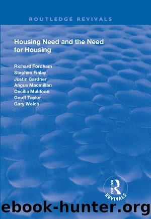 Housing Need and the Need for Housing by unknow