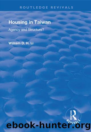 Housing in Taiwan by William D.H. Li