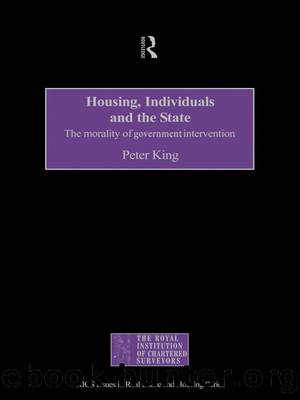Housing, Individuals and the State by Unknown