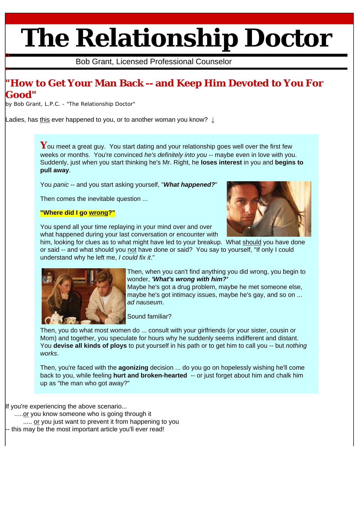 How Do I Get Him Back - by Best of Kuszter's Collection