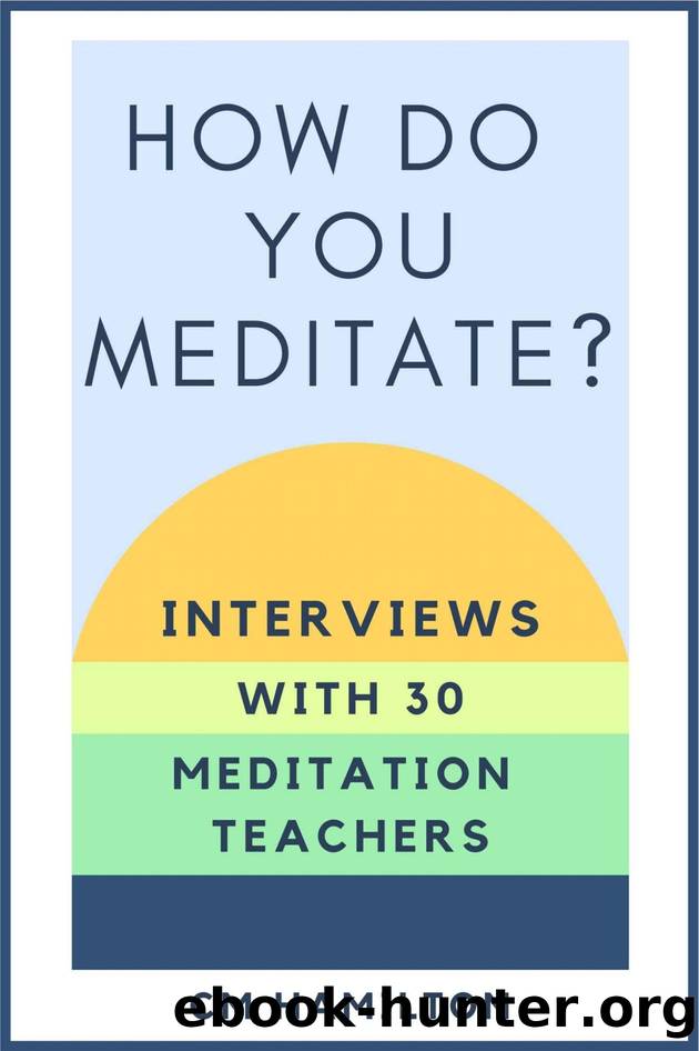 How Do You Meditate?: Interviews with 30 Meditation Teachers by CM Hamilton