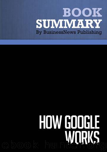 How Google Works by BusinessNews Publishing