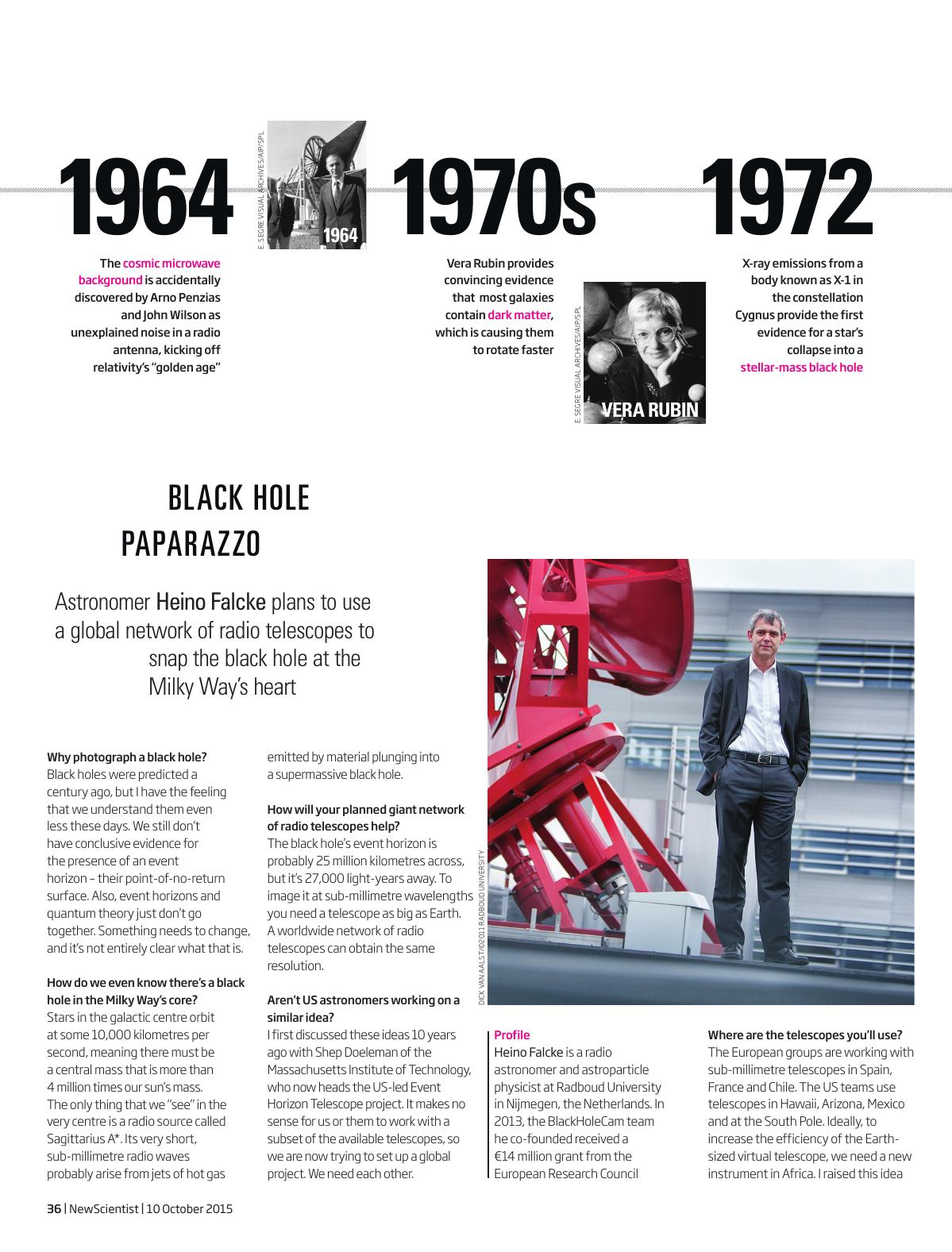 How I'm going to photograph a black hole by Govert Schilling