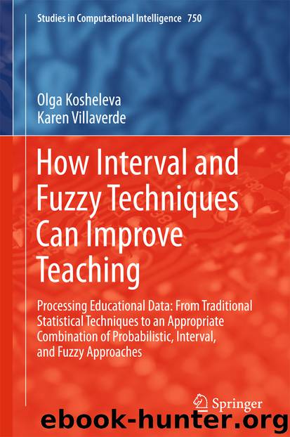How Interval and Fuzzy Techniques Can Improve Teaching by Olga Kosheleva & Karen Villaverde