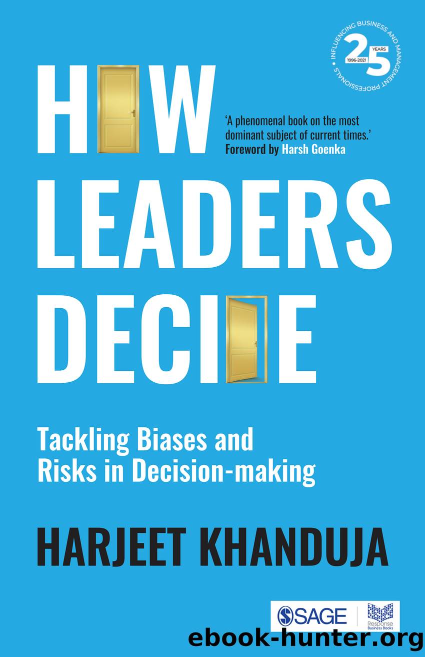 How Leaders Decide by Khanduja Harjeet;