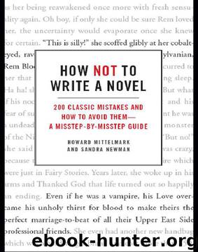 How Not to Write a Novel by Howard Mittelmark
