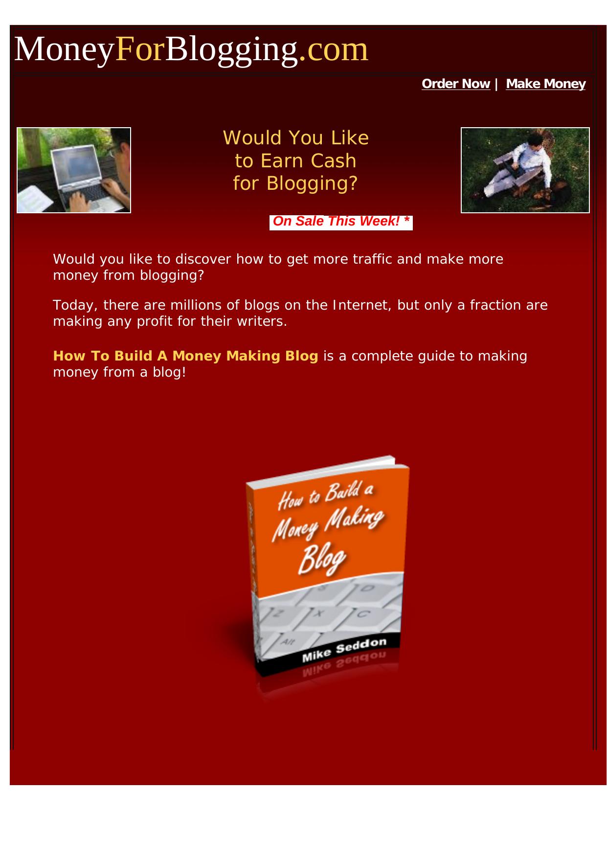 How To Build A Money Making Blog. by Best of Kuszter's Collection